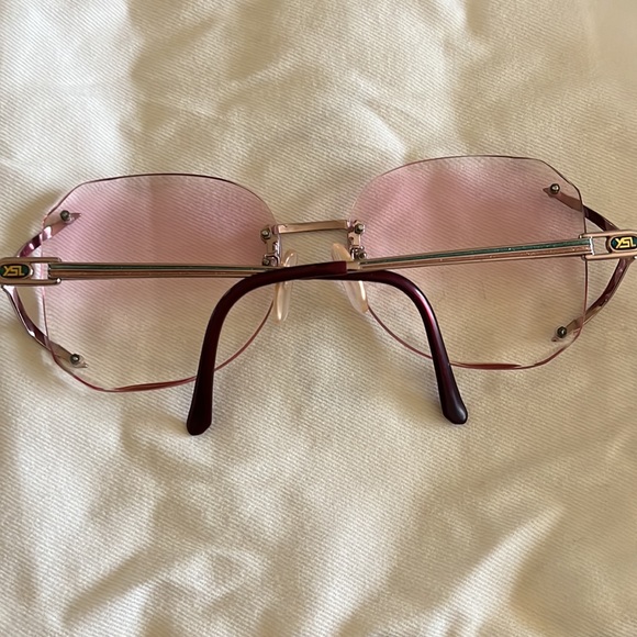 YSL Vintage Pink Sunglasses - Picture 2 of 13